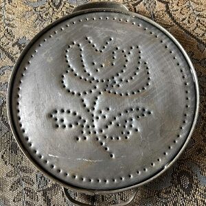 Vintage Punched Tin Decor Piece